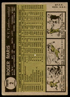 1961 Topps #2 Roger Maris VG-EX  ID: 251290