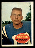 1960 Topps #1 Johnny Unitas Ex-Mint  ID: 268845