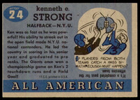 1955 Topps All American #24 Ken Strong Near Mint 