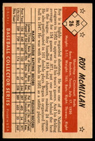 1953 Bowman Color #26 Roy McMillan Ex-Mint  ID: 253033