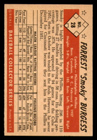 1953 Bowman Color #28 Smoky Burgess Ex-Mint  ID: 298412
