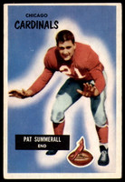 1955 Bowman #52 Pat Summerall Excellent RC Rookie  ID: 244161