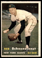 1957 Topps #154 Red Schoendienst Near Mint  ID: 228146