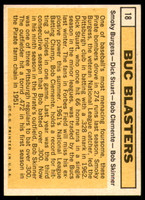 1963 Topps # 18 Smoky Burgess/Dick Stuart/Roberto Clemente/Bob Skinner Buc Blasters Very Good  ID: 251462
