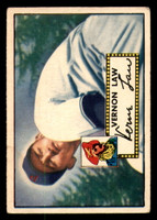 1952 Topps #81 Vern Law Very Good 