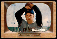 1955 Bowman #1 Hoyt Wilhelm UER G-VG  ID: 225901