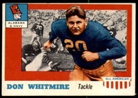 1955 Topps All American #99 Don Whitmire Excellent+ SP 