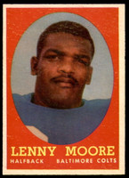 1958 Topps #10 Lenny Moore Ex-Mint  ID: 253884