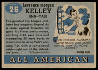 1955 Topps All American #26 Larry Kelley Excellent SP  ID: 218691