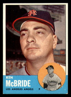 1963 Topps #510 Ken McBride Ex-Mint 