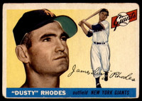 1955 Topps #1 Dusty Rhodes Good  ID: 240966