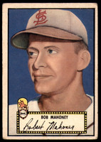 1952 Topps #58 Bob Mahoney Very Good RC Rookie 