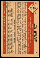 1953 Bowman Color #37 Jim Wilson VG-EX 