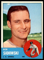1963 Topps #568 Bob Sadowski Near Mint+  ID: 214280