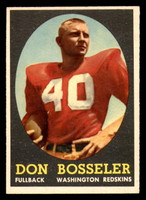 1958 Topps #132 Don Bosseler Ex-Mint RC Rookie 