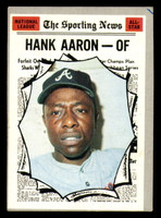 1970 Topps #462 Hank Aaron All-Star G-VG 