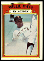 1972 Topps # 50 Willie Mays IA Excellent+  ID: 258747