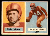 1957 Topps #1 Eddie LeBaron G-VG 