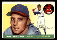 1955 Topps #7 Jim Hegan G-VG  ID: 296320