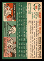 1954 Topps #48 Billy Hunter Excellent 