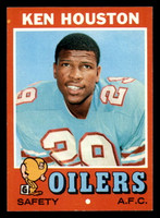 1971 Topps #113 Ken Houston Ex-Mint RC Rookie  ID: 270681