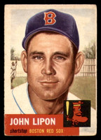 1953 Topps #40 Johnny Lipon G-VG 