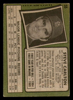 1971 Topps # 55 Steve Carlton VG-EX  ID: 292078