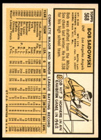 1963 Topps #568 Bob Sadowski Ex-Mint  ID: 265205