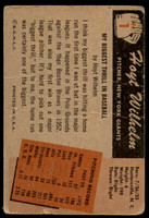 1955 Bowman #1 Hoyt Wilhelm UER Poor  ID: 257782