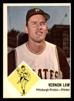 1963 Fleer #58 Vern Law Excellent+  ID: 281652