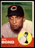 1963 Topps #493 Walt Bond Excellent 