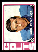 1972 Topps #165 Johnny Unitas VG-EX  ID: 270755