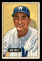 1951 Bowman #168 Sam Mele Excellent 