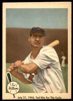 1959 Fleer Ted Williams #29 Ted Hits For The Cycle Excellent 