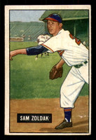 1951 Bowman #114 Sam Zoldak Excellent  ID: 298227