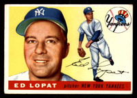 1955 Topps #109 Ed Lopat Very Good  ID: 296445