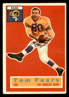 1956 Topps #42 Tom Fears Very Good 