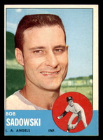 1963 Topps #568 Bob Sadowski Excellent+  ID: 300378