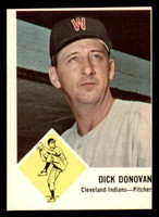1963 Fleer #11 Dick Donovan Excellent+  ID: 281510