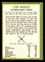 1963 Fleer #21 Leon Wagner Excellent+ 