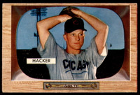 1955 Bowman #8 Warren Hacker Excellent+  ID: 255237
