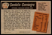 1955 Bowman #116 Sandy Consuegra Ex-Mint 