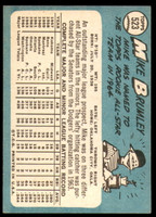 1965 Topps #523 Mike Brumley Excellent+ SP  ID: 257642