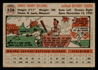1956 Topps #338 Jim Delsing Excellent+  ID: 299115