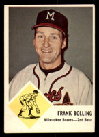 1963 Fleer #44 Frank Bolling VG-EX 