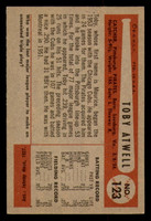 1954 Bowman #123 Toby Atwell Excellent  ID: 299309