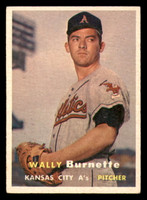 1957 Topps #13 Wally Burnette Excellent+ RC Rookie  ID: 300504