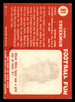 1958 Topps #81 Lou Creekmur Excellent+  ID: 268311