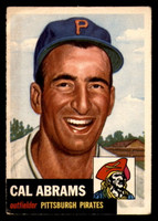 1953 Topps #98 Cal Abrams DP Very Good  ID: 296810