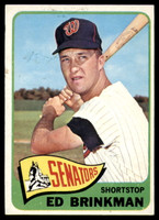 1965 Topps #417 Ed Brinkman Excellent+  ID: 257428